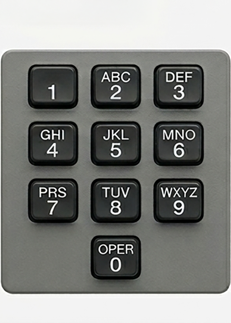 Teléfono de oficina — Panel de marcación multifunción